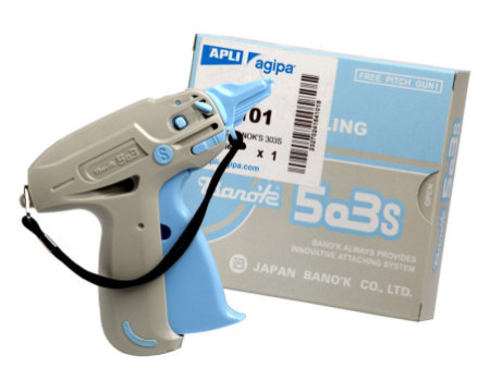 APLI Pistolet textile Banok's 503 S, gris/bleu