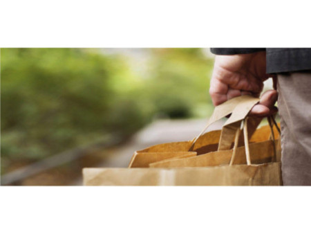 APLI Sac en papier, kraft, petit, brun