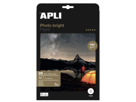 APLI Papier photo bright PRO, A4, 280 g/m2, brillant