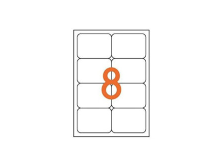 APLI Etiquette, résistant aux intempéries, 99,1 x 67,7 mm