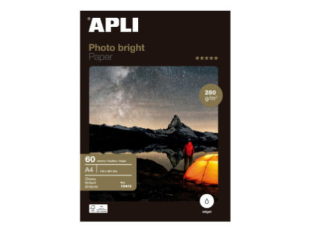 APLI Papier photo bright PRO, A4, 280 g/m2, brillant