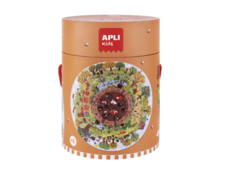 APLI kids Puzzle circulaire 'Les monuments', 48 pièces
