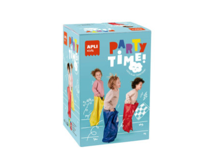 APLI Kids Jeu de la course en sac PARTY TIME