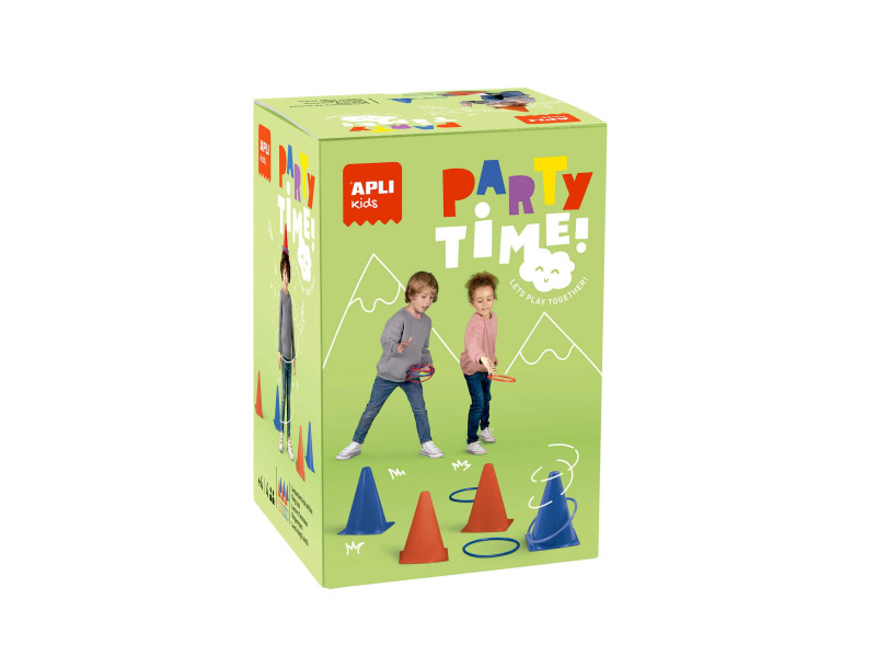 APLI kids Jeu de lancer d'anneaux PARTY TIME
