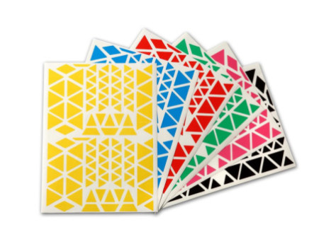 APLI kids Gommettes 'Triangle', grand conditionnement