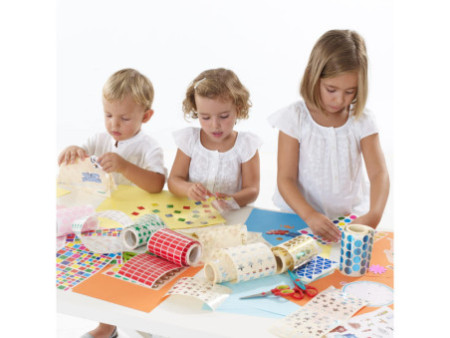 APLI kids Gommettes 'Feuilles d'arbre', en sachet