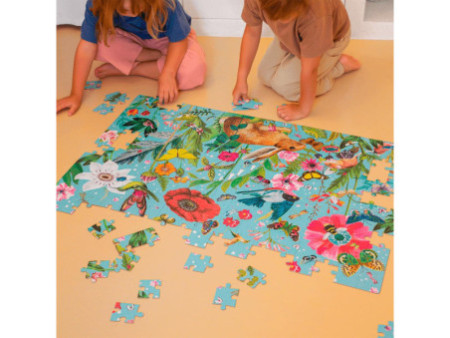 APLI kids Puzzle 'GLOW IN THE DARK Flower', 204 pièces