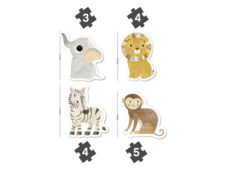 APLI kids Puzzle 'My first Savane', 12 pièces