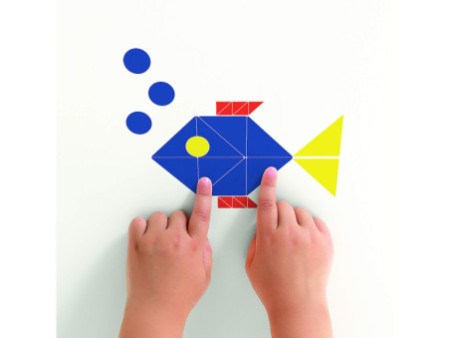 APLI kids Gommettes 'Géométrique', en rouleau, assorti