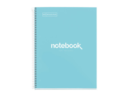 MIQUELRIUS Cahier à spirale 'Notebook EMOTIONS', A4, bleu