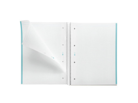 MIQUELRIUS Cahier à spirale 'Notebook EMOTIONS', A4, bleu