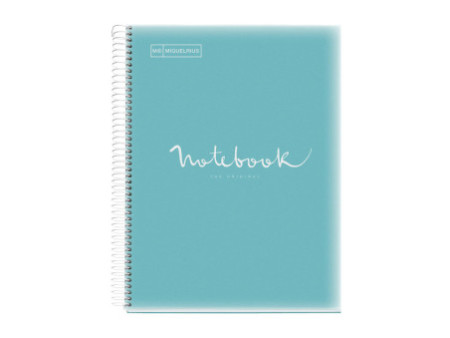 MIQUELRIUS Cahier à spirale 'Notebook EMOTIONS', A4, bleu