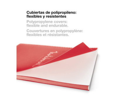 MIQUELRIUS Cahier à spirale 'Notebook EMOTIONS', A4, lilas
