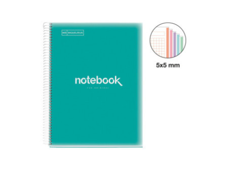 MIQUELRIUS Cahier à spirale 'Notebook EMOTIONS', A4