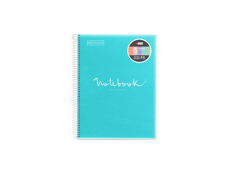 MIQUELRIUS Cahier à spirale 'Notebook EMOTIONS', A5, rose