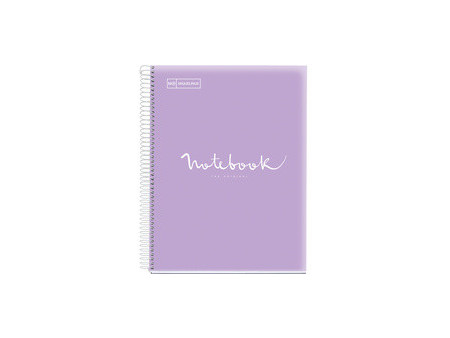MIQUELRIUS Cahier à spirale 'Notebook EMOTIONS', A5, rose