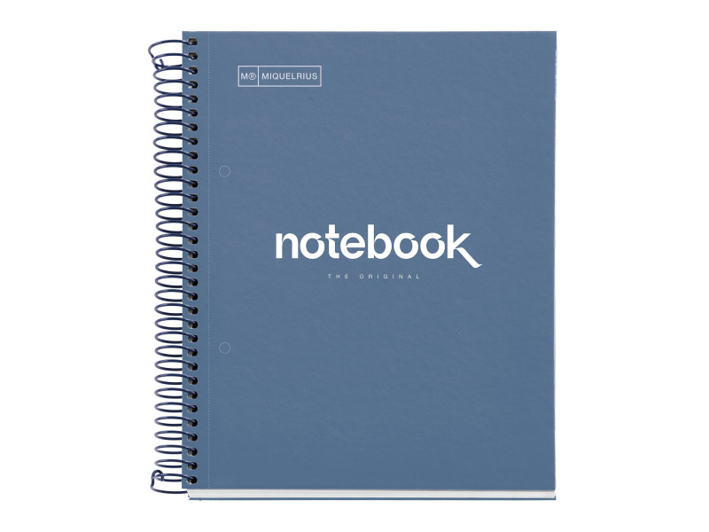 MIQUELRIUS Cahier à spirale 'Notebook EMOTIONS', A5, marine