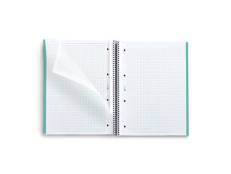 MIQUELRIUS Cahier à spirale 'Notebook THE ORIGINAL' A4, aqua
