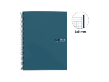 MIQUELRIUS Cahier à spirale 'Notebook THE ORIGINAL' A4,océan