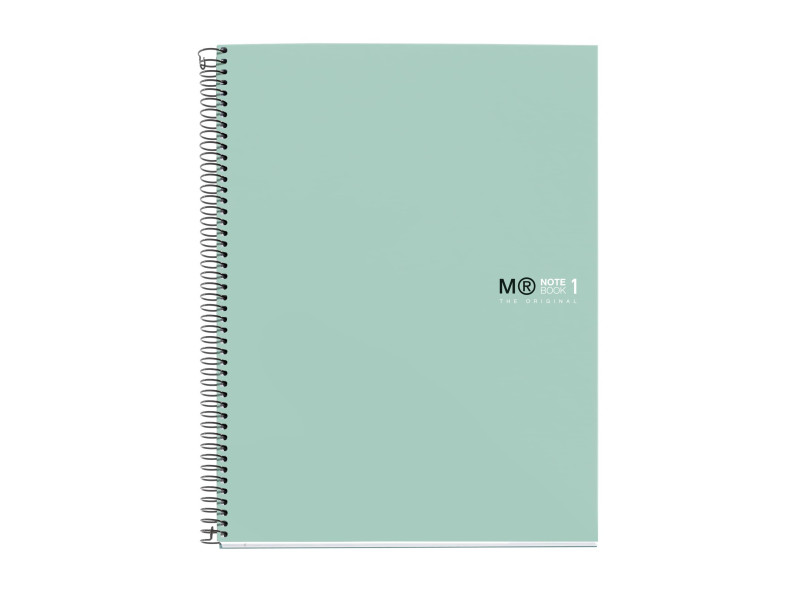 MIQUELRIUS Cahier à spirale 'Notebook THE ORIGINAL' A5, aqua
