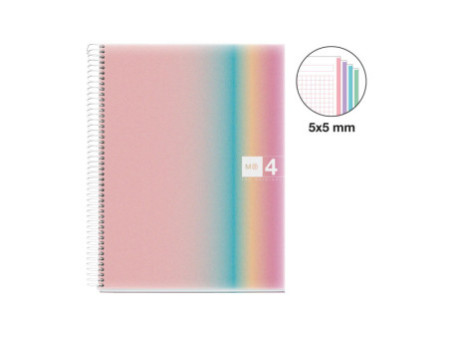 MIQUELRIUS Cahier à spirale 'Notebook AURORA', A4, West Bay