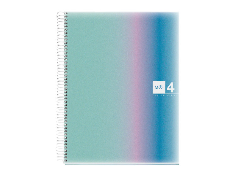 MIQUELRIUS Cahier à spirale 'Notebook AURORA', A4, Santorini