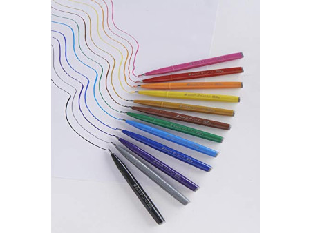 PentelArts Stylo feutre Brush Sign Pen, étui de 4, Basic