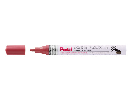 PentelArts Marqueur peinture MMP10, 2,5 mm, rouge métallisé