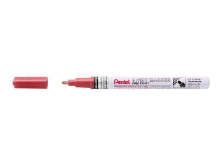 PentelArts Marqueur peinture MSP10, 1,0 mm, rouge métallisé