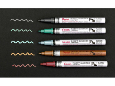 PentelArts Marqueur peinture MSP10, 1,0 mm, bronze métallisé