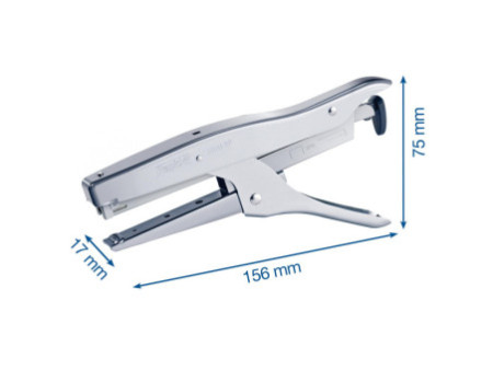 Rapid Pince agrafeuse Maxi SP, capacité: 20 feuilles, argent