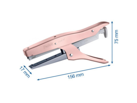 Rapid Pince agrafeuse Maxi SP, capacité: 20 feuilles,or rosé