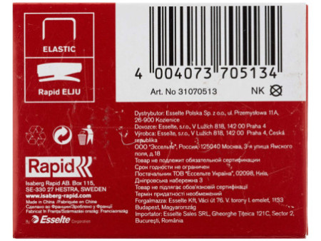 Rapid Agrafes Elju 5, zingué