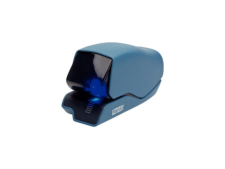 Rapid Agrafeuse électrique Supreme 5025e, bleu/gris