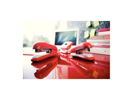 Rapid Agrafeuse à plat F30, rouge