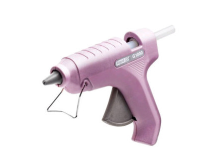 Rapid Pistolet à colle Fun to Fix G1000, rose, prise euro