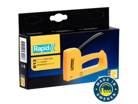 Rapid Pistolet agrafeur R13, jaune