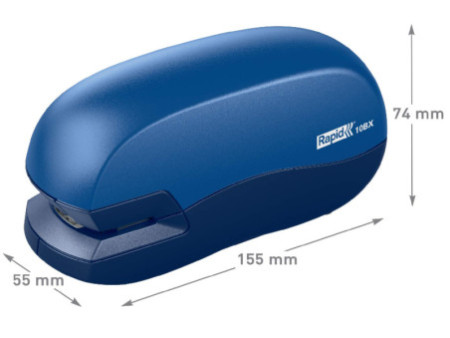 Rapid Agrafeuse électrique 10BX, bleu