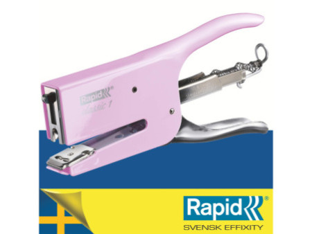 Rapid Pince agrafeuse Classic K1 Retro Strawberry Cream