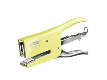 Rapid Pince agrafeuse Classic K1 Retro Mellow Jellow, jaune