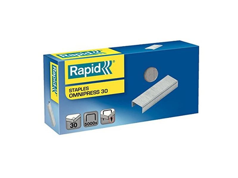 Rapid Agrafes Omnipress 30, zingué