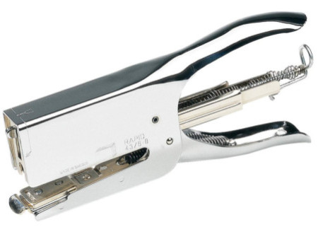 Rapid Pince agrafeuse K1 Textile, chromé, pour le textile
