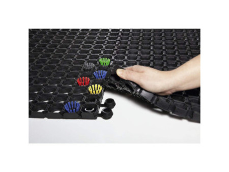 miltex Brosses de nettoyage pour tapis en caoutchouc, vert