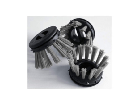 miltex Brosses de nettoyage pour tapis en caoutchouc, gris