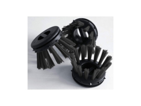 miltex Brosses de nettoyage pour tapis en caoutchouc, gris