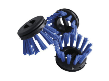 miltex Brosses de nettoyage pour tapis en caoutchouc, bleu