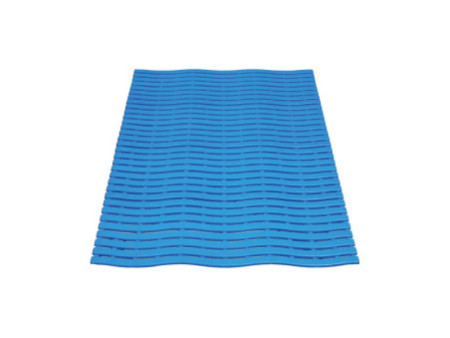 miltex tapis de travail Yoga Spa Basic, 600 x 900 mm, bleu