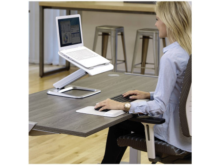 Fellowes Support pour ordinateur portable Hana Series, blanc