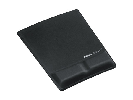 Fellowes Repose-poignet Health-V, recouvert de Lycra, noir