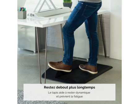 Fellowes Tapis anti-fatigue 'ActiveFusion', noir